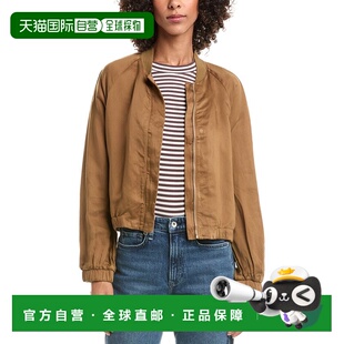 Clean Linen Blend 自营Bella Jacket Chloe Bomber 美国奥 Dahl