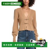 Love Wool Monse 自营Generation Saddle Buckle Cardigan brow