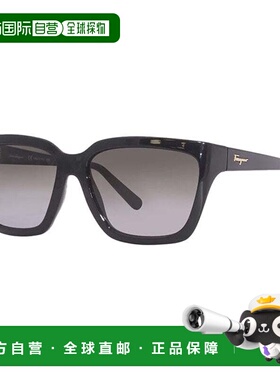 自营salvatore ferragamoSF1018S 001黑色/灰色渐变-黑色 美国奥