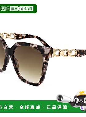 自营 Moschino女式55毫米棕色太阳镜-粉红色哈瓦那 美国奥莱直发