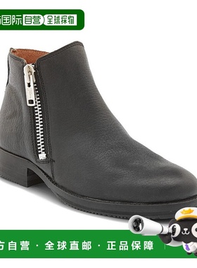 自营 Frye Madison摩托车皮靴-黑色 美国奥莱直发