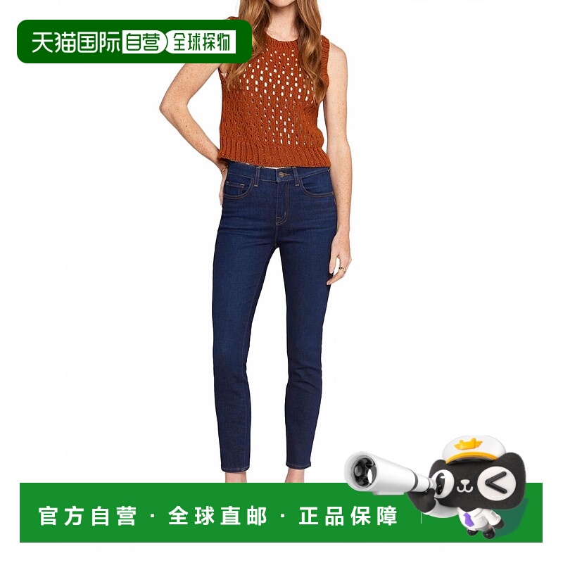 自营current elliott细高跟紧身牛仔裤桶装 美国奥莱直发