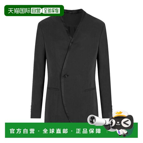 自营giorgio armaniUpton Single-Button Minimalist Tuxedo Jack