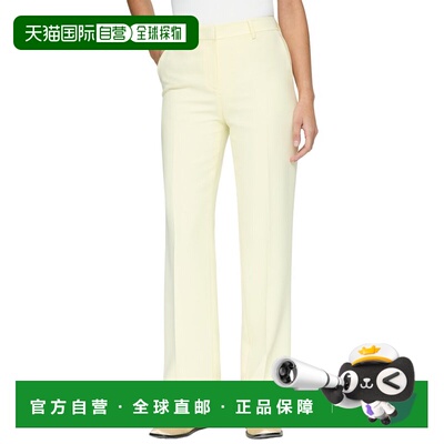 自营Lafayette 148 New York Gates Full Leg Pant - yellow 美国