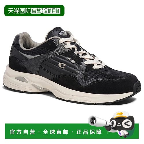 1h可退 香港直邮潮奢 Coach 蔻驰 男士 C301 标志运动休闲鞋