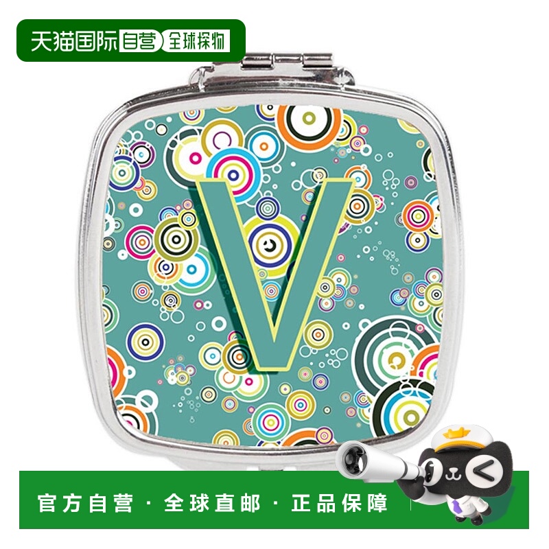 自营 Carolines Treasures CJ2015-VSCM 字母 V 圆圈圆圈青正品