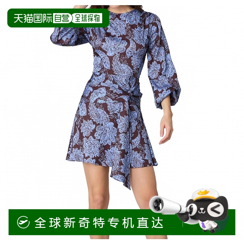 自营 shoshannaLynne Dress In Chocolate/lavender - chocolate/