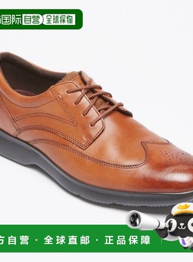 自营 Rockport Truflex Dressport CI9555正装鞋男式美国10.5棕色