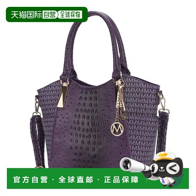 自营mia k collectionKristal Tote Bag Signature Vegan Leather