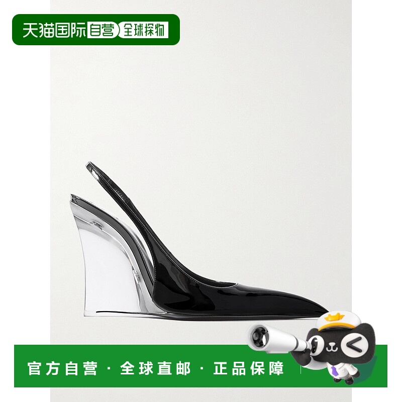 1h可退 香港直邮潮奢 Saint Laurent 圣罗兰 女士 MILLER坡跟凉鞋