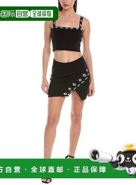 自营Saylor Finney 连衣裙 - 黑色 美国奥莱直发短裙