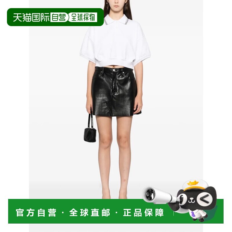 美国直邮ALEXANDER WANG - Women Relaxed Cropped Cinched Polo