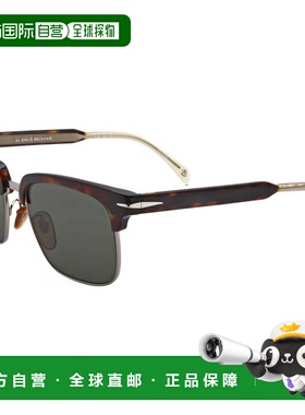 自营david beckham大卫 贝克汉姆男式55毫米绿色太阳镜-哈瓦那钌
