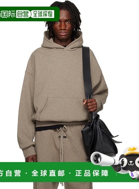 1h可退 香港直邮潮奢 Essentials 男士 灰色 Classic 连帽衫 192A