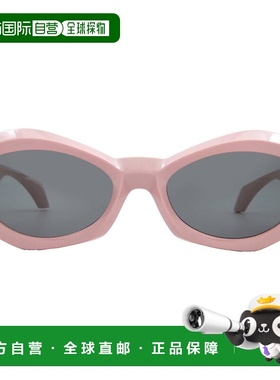 自营Versace Grey Irregular Ladies Sunglasses VE4466U 546387