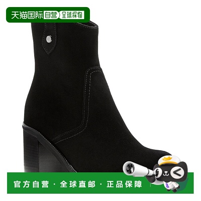 自营 La Canadienne Bessie防水绒面短靴-黑色 美国奥莱直发