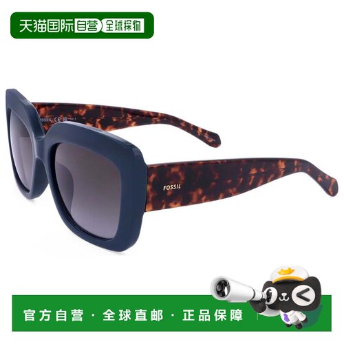 自营Fossil女士54mm太阳镜FOS3158-S-1ED-54-深绿色 美国奥莱直发