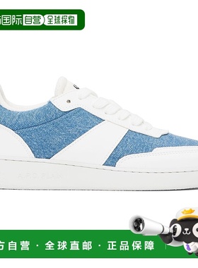1h可退 香港直邮潮奢 A.P.C. 女士 白色 & 蓝色 Plain 运动鞋 COH