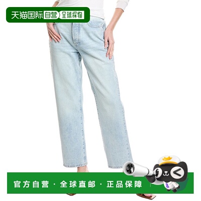 自营 DL1961 Demie Positano 直筒牛仔裤 - 蓝色 美国奥莱直发