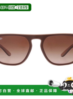 自营ray-banRay Ban Brown Gradient Square Unisex Sunglasses R