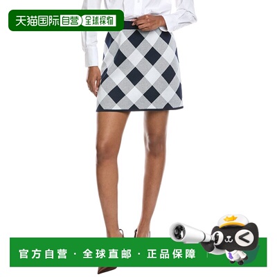 自营Laundry by Shelli Segal Checked Pattern Sweater Skirt -