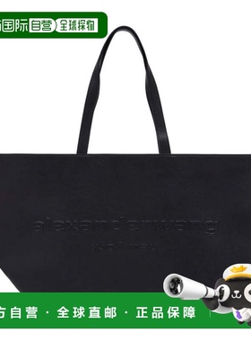 自营Punch Shopper Bag - Alexander Wang - Leather - Black - b