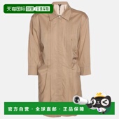美国 Zip Beige 自营Basler Sleeve Satin Long beige Shirt