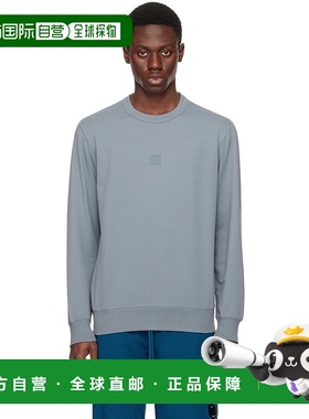 1h可退 香港直邮潮奢 C.P. Company 男士 灰色贴饰套头衫 16CLSS2