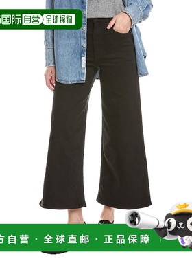 自营rag & bone碎骨Serena黑色露脐牛仔裤-黑色 美国奥莱直发