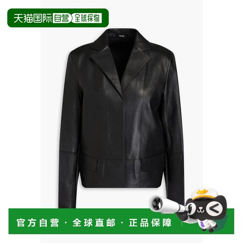 1h可退 【美国直邮】theory 女士 皮质外套夹克