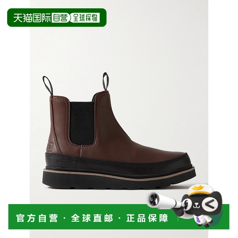 1h可退 香港直邮潮奢 Sorel 冰熊 男士 SLABTOWN 62'™ 皮质切尔西