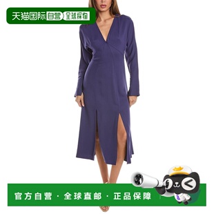 自营equipment装备Nava连衣裙-粉色 美国奥莱直发