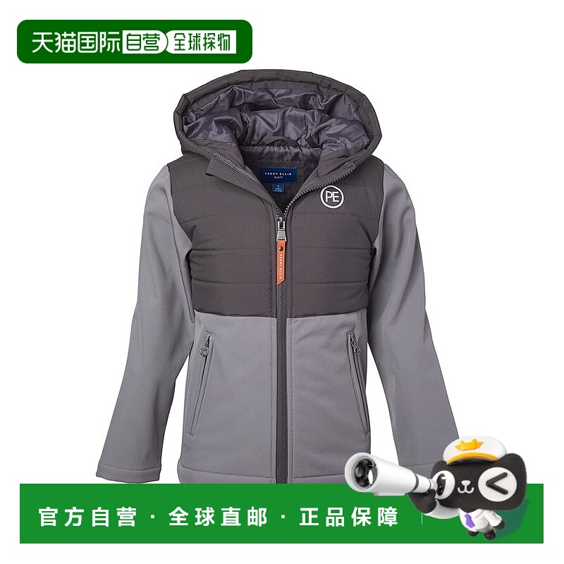 自营Perry Ellis Colorblocked Jacket - grey 美国奥莱直发