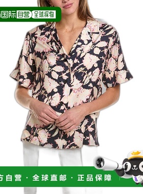 自营 A.L.C. Ian Top - 蓝色 女装美国直发上衣奥莱