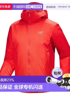 加拿大直邮始祖鸟Atom Hoody 男士保暖外套户外防水防风连帽拉链