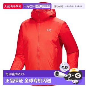 保暖外套户外防水防风连帽拉链 男士 加拿大直邮始祖鸟Atom Hoody