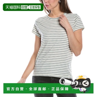 Stripe 美国奥莱直发 white Shirt Slub The bone rag 自营