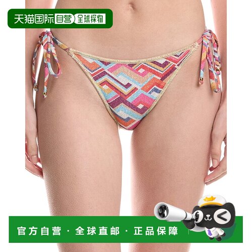 自营BECCA by Rebecca Virtue Las Palmas Tie Side Bottom - red