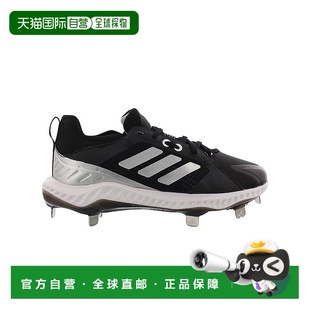美国直邮Adidas阿迪达斯女士鞋 透气徽标 子黑色休闲舒适运动经典