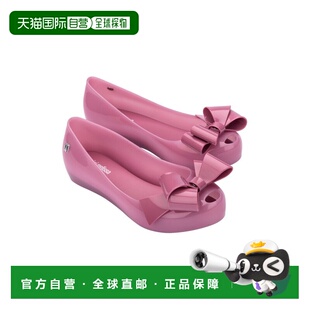 自营Mini Melissa Ultra girl Classy Kids Ballerina Flat - pur