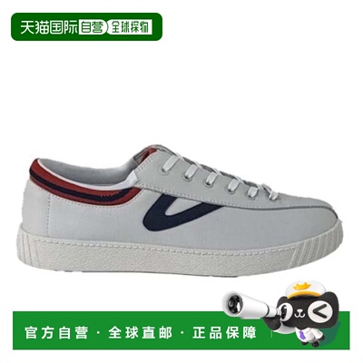 自营Tretorn球拍运动鞋女白色帆布舒适休闲鞋RHS8358-白色 美国奥