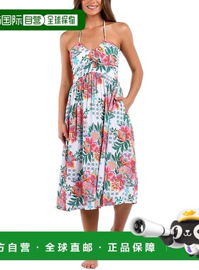 自营La Blanca Dress Coverup - white 美国奥莱直发