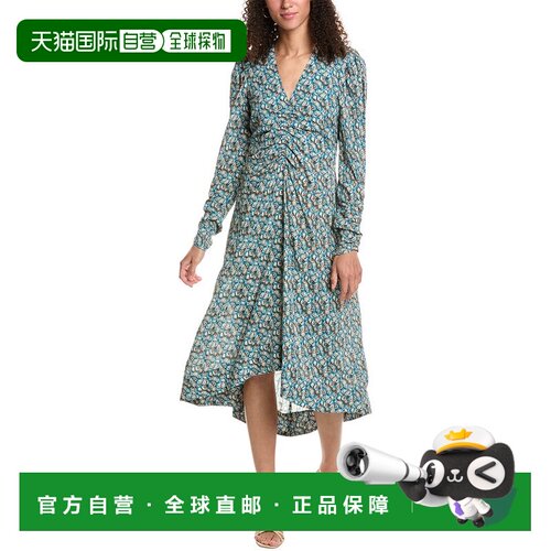 自营Joie Haruko Maxi连衣裙-蓝色 美国奥莱直发