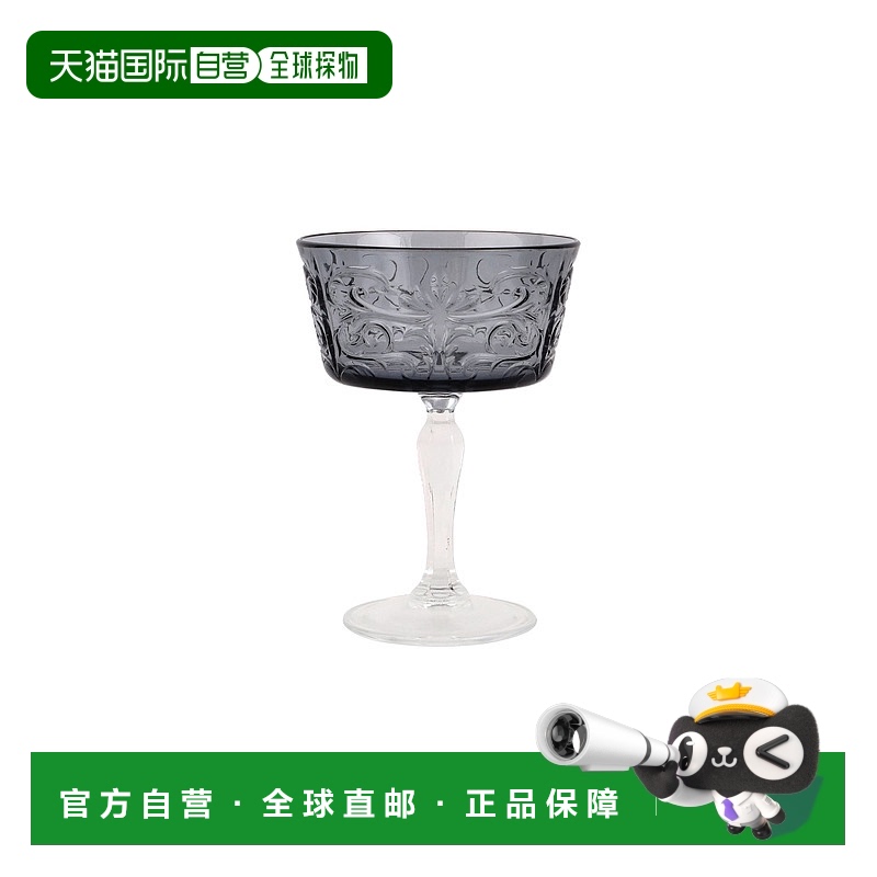 自营 vietriBarocco Smoke Coupe香槟杯-灰色 美国奥莱直发