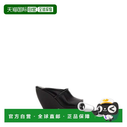 自营khaiteThe Stagg 105Mm Sandals Mules - black 美国奥莱直发