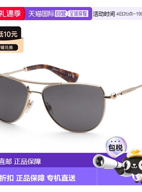 自营Burberry Women's 60 mm Gold Sunglasses - light gold 美国