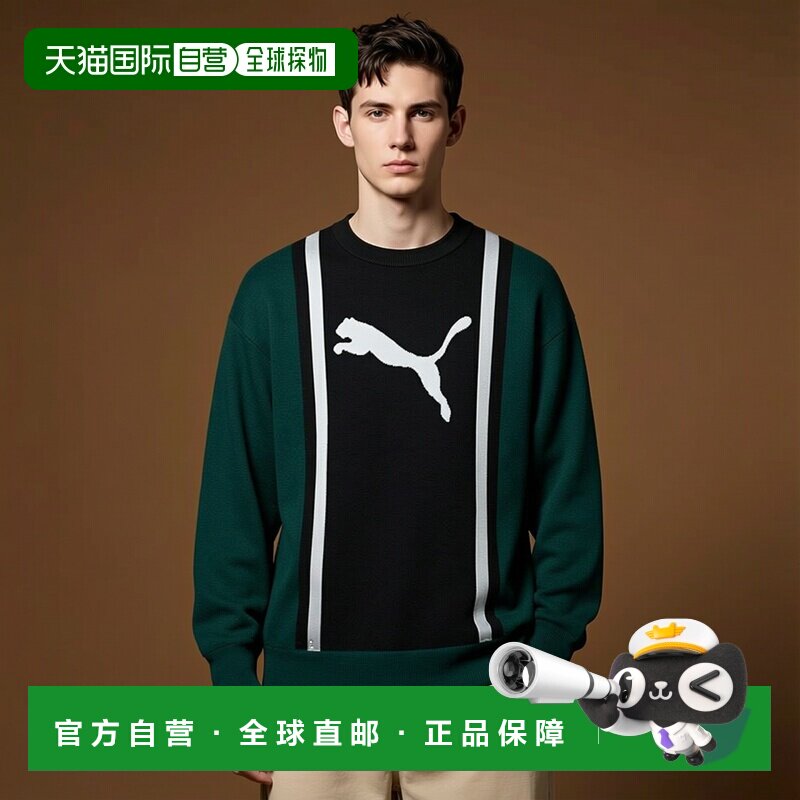 1h可退 【美国直邮】puma/彪马 男士 毛衣长袖针织衫