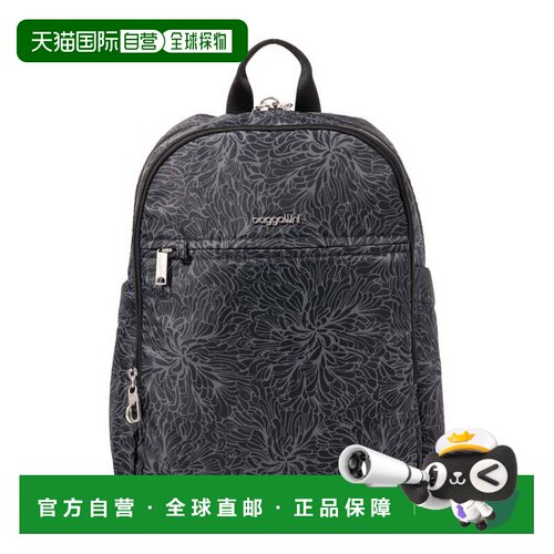 自营baggallini Securtex Anti-Theft Getaway Backpack - midnig