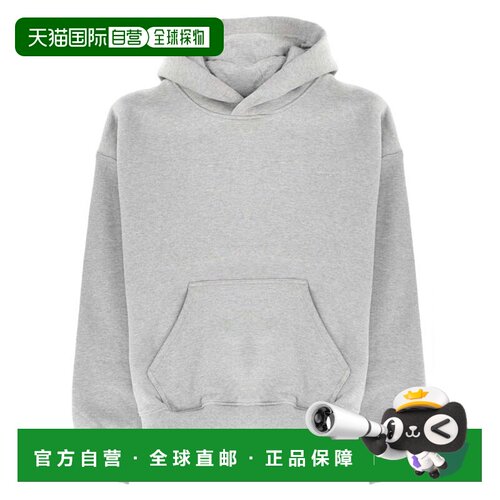 自营purple brandNeutrals Basic Oversized Kangaroo Pocket Hoo