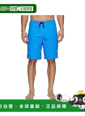 自营Hurley One And Only 2.0 Boardshorts Men's Blue Drawstrin